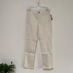 Ralph Lauren Jeans Co by RL pants Size 6 Off White NWT